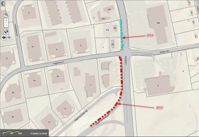 lowell rd widening map