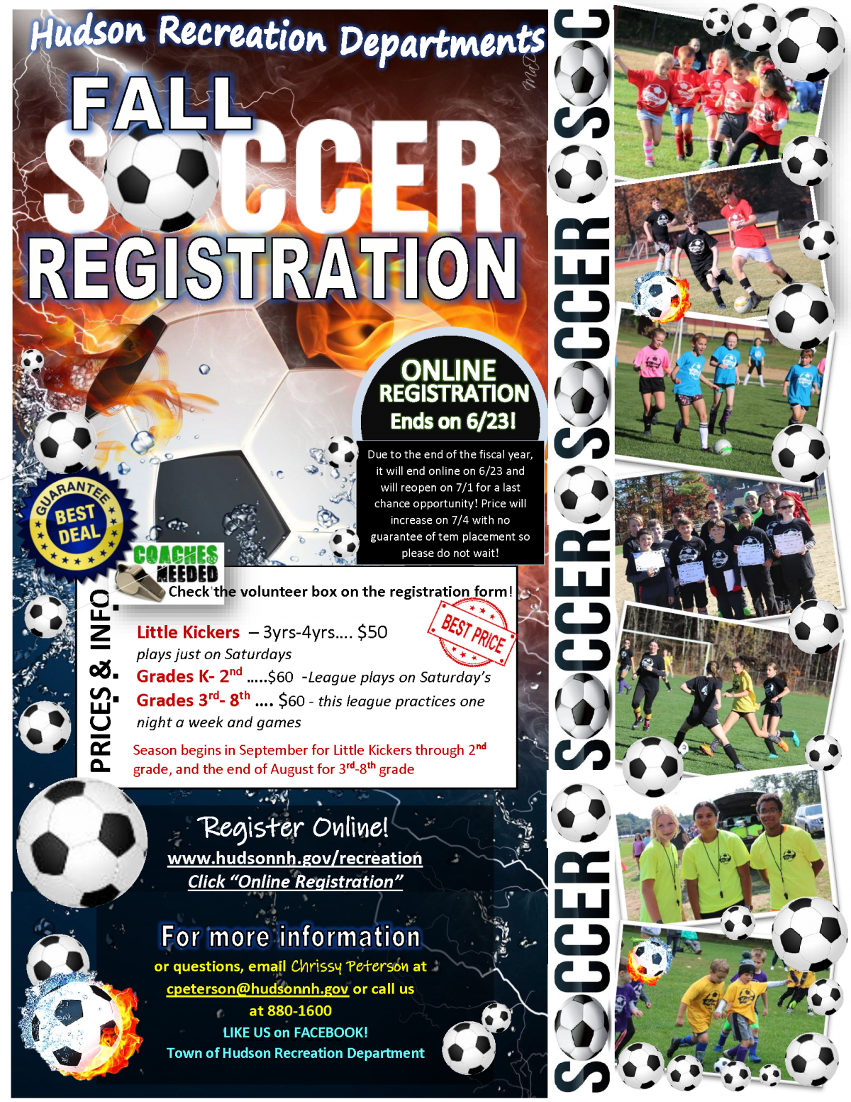 2024 Fall Soccer registration